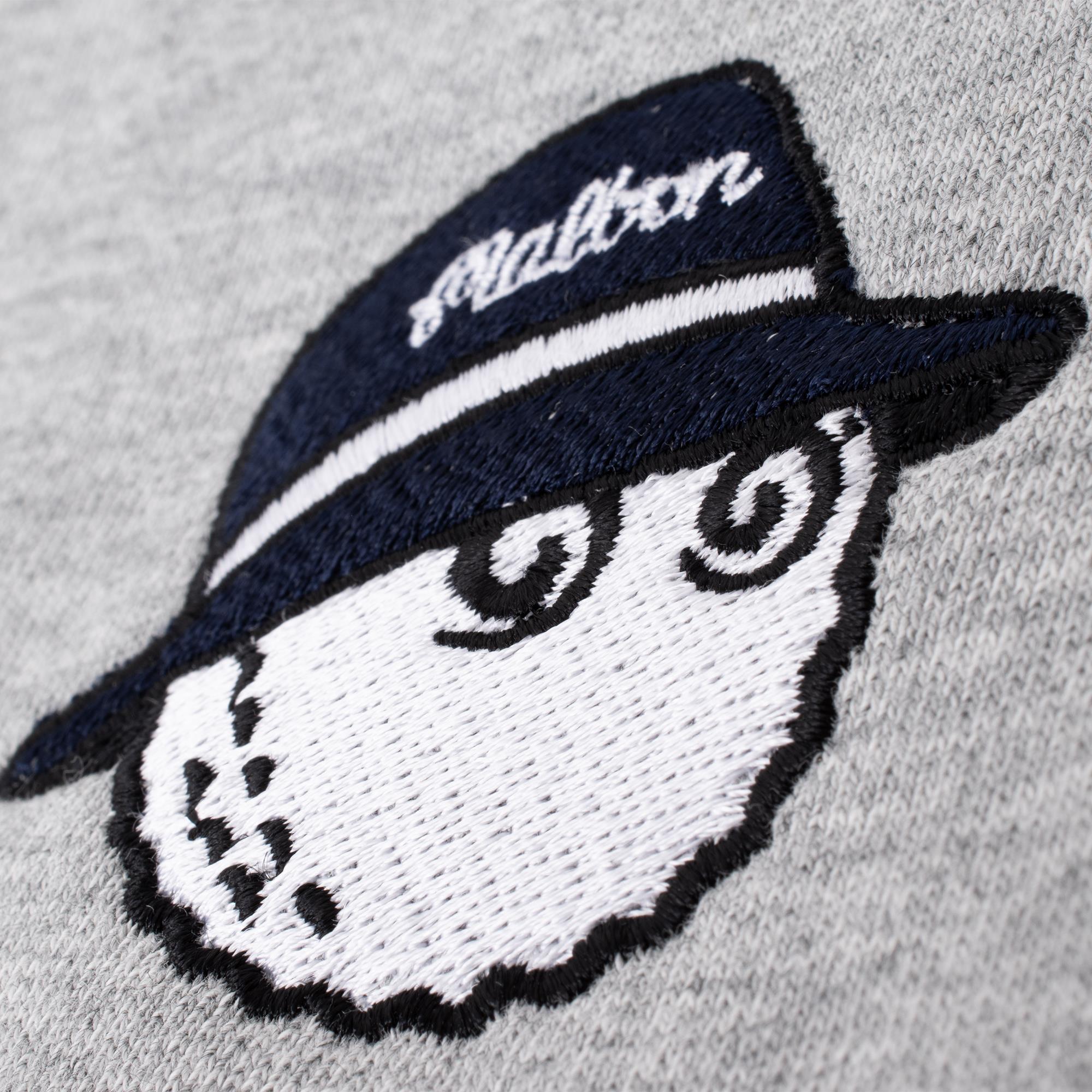 Malbon Golf Cooper Bucket G.D Crewneck Sweatshirt Heather